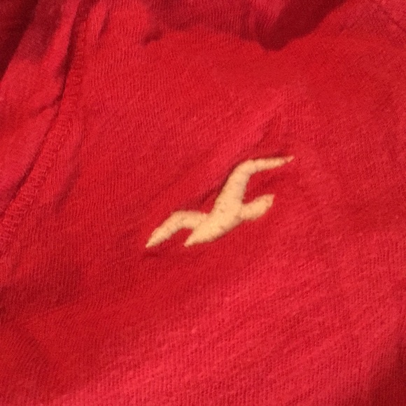 Cozy Red Hollister Top - Picture 3 of 3
